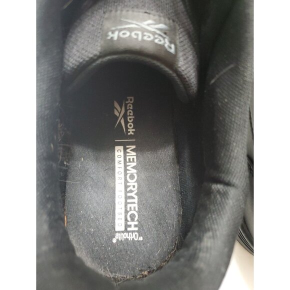 Reebok Sneakers Mens Comfort Footbed By Ortholite Black Sz 16 Walking Comfy EUC - Picture 8 of 9